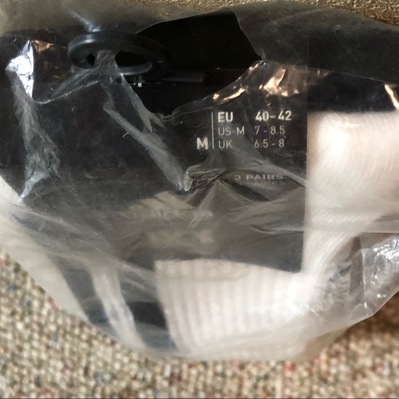 🎉 HP🎉 🆕 IVY PARK x adidas Logo Socks 3 Pack Medium - Picture 7 of 9